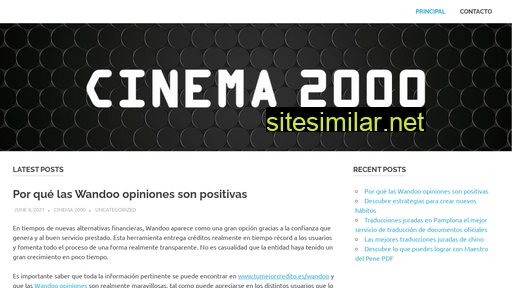 Cinema2000 similar sites