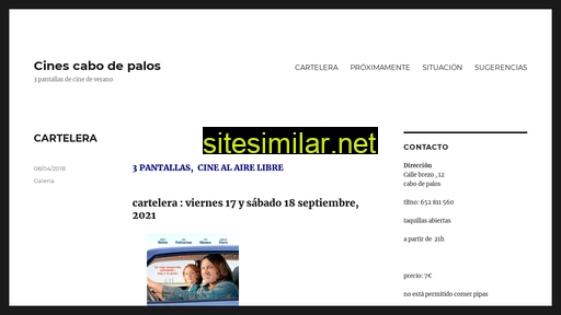 cinescabodepalos.es alternative sites