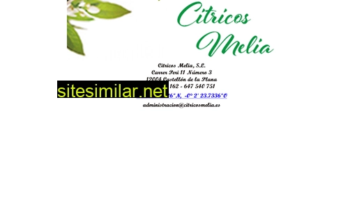 citricosmelia.es alternative sites