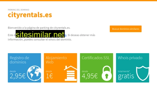 cityrentals.es alternative sites