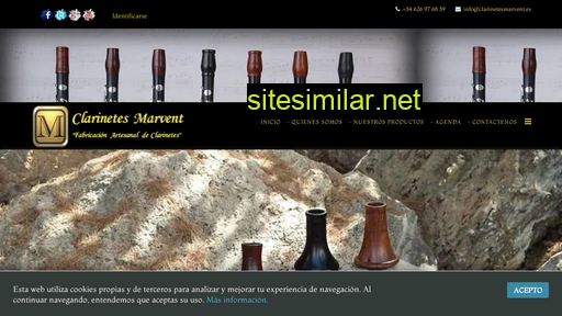 clarinetesmarvent.es alternative sites