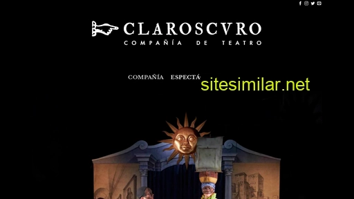 claroscuroteatro.es alternative sites