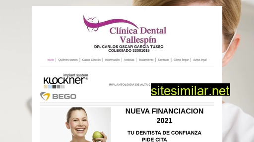 clinica-dental-vallespin-oviedo.es alternative sites