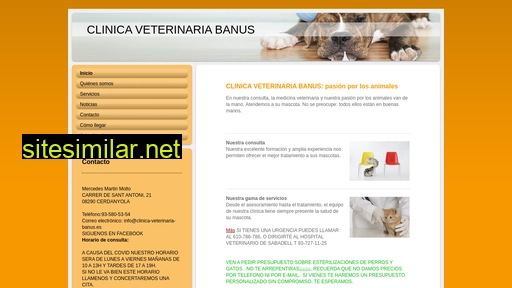 clinica-veterinaria-banus.es alternative sites