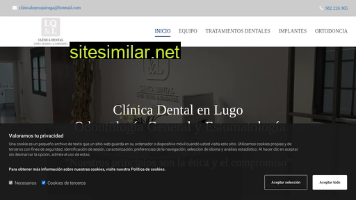 clinicadentalalejandrolopezquiroga.es alternative sites