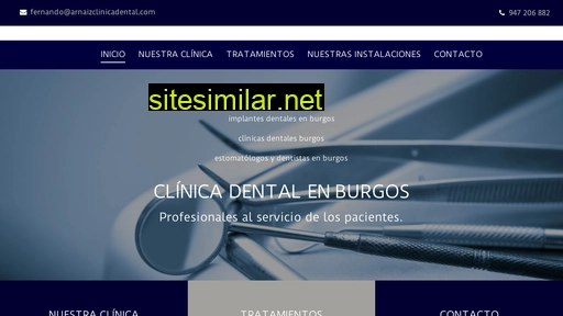 clinicadentalarnaiz.es alternative sites