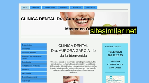 clinicadentalauroragarcia.es alternative sites