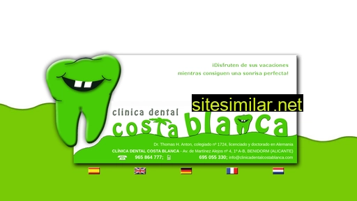 clinicadentalcostablanca.es alternative sites