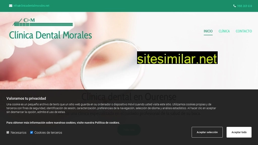 clinicadentalmoralesourense.es alternative sites