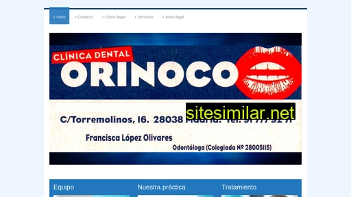 clinicadentalorinocomadrid.es alternative sites