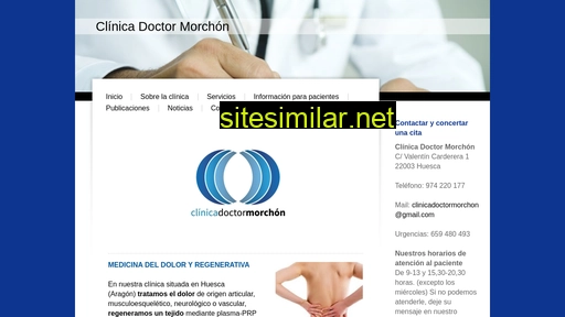 clinicadoctormorchon.es alternative sites