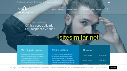 clinicalasolana.es alternative sites