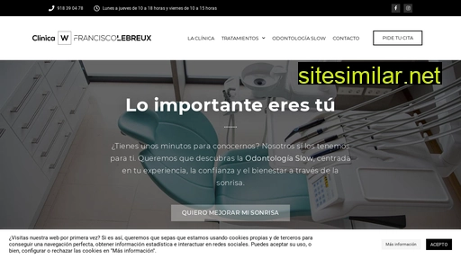 clinicalebreux.es alternative sites