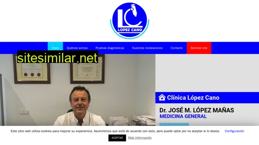 clinicalopezcano.es alternative sites