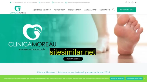 clinicamoreau.es alternative sites
