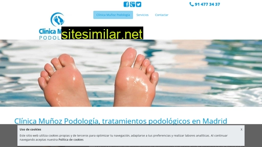 clinicamunozvallecas.es alternative sites