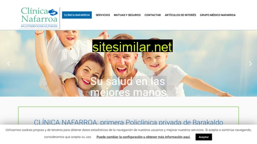 clinicanafarroa.es alternative sites