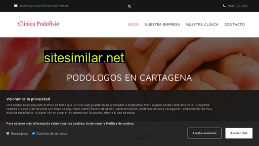 clinicapodofisio.es alternative sites