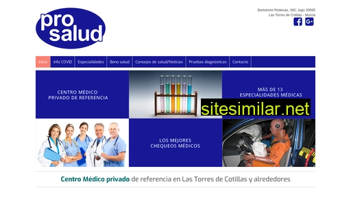 clinicaprosalud.es alternative sites