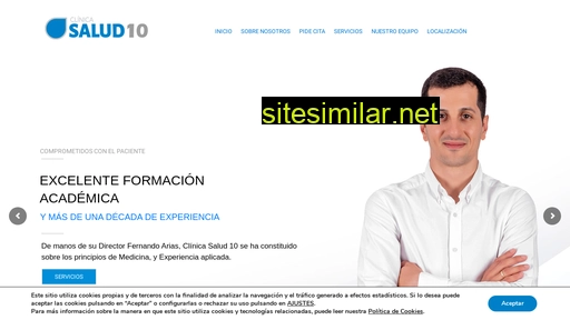 clinicasalud10.es alternative sites