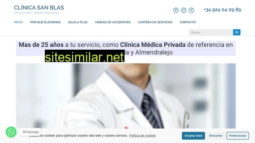 clinicasanblas.es alternative sites