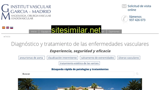 clinicavascularbarcelona.es alternative sites