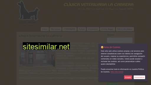 clinicaveterinarialacabrera.es alternative sites
