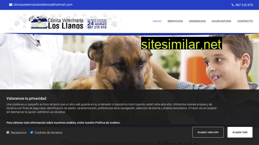 clinicaveterinarialosllanos.es alternative sites