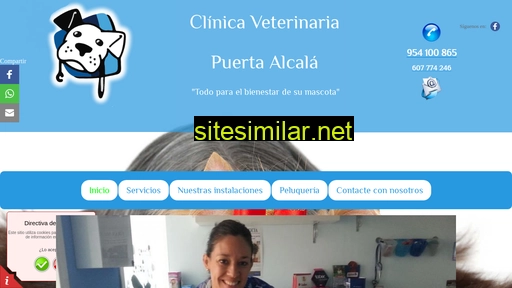 clinicaveterinariapuertaalcala.es alternative sites