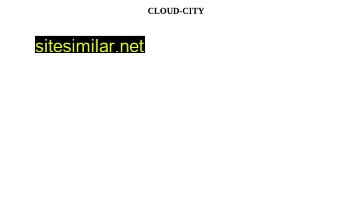 Cloud-city similar sites