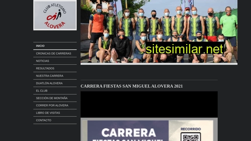 clubatletismoalovera.es alternative sites