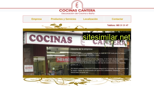 Cocinascantera similar sites