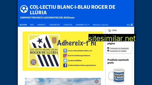 collectiublanciblaucat.es alternative sites