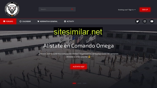 comandoomega.es alternative sites