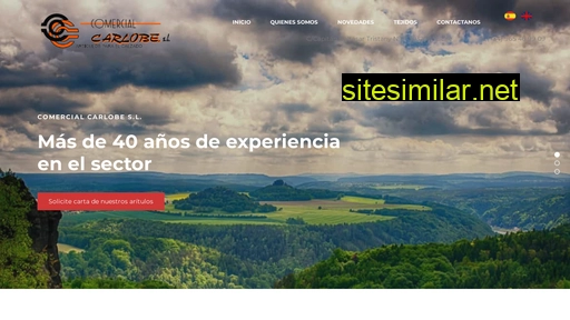 comercialcarlobe.es alternative sites