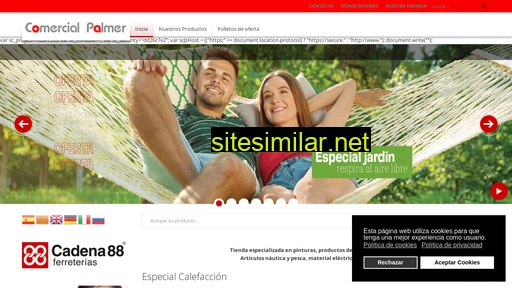 comercialpalmer.es alternative sites