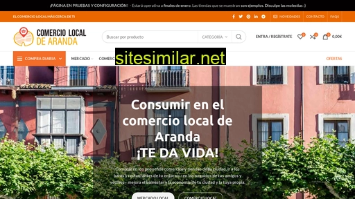 comerciolocaldearanda.es alternative sites