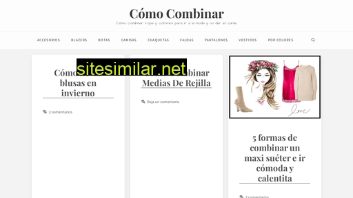 comocombinar.es alternative sites