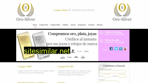 comproorosilver.es alternative sites