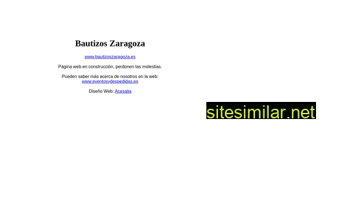 comunioneszaragoza.es alternative sites
