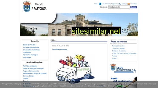 concellodapastoriza.es alternative sites