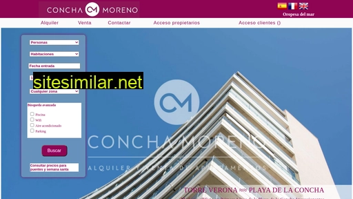 conchamoreno.es alternative sites