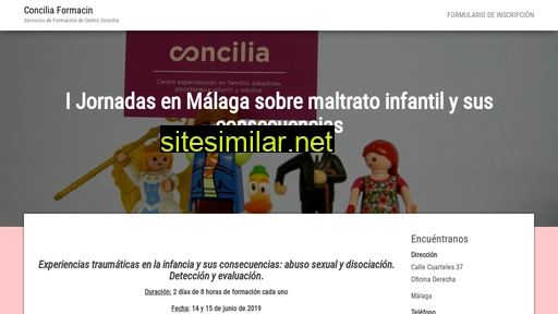conciliaformacion.es alternative sites