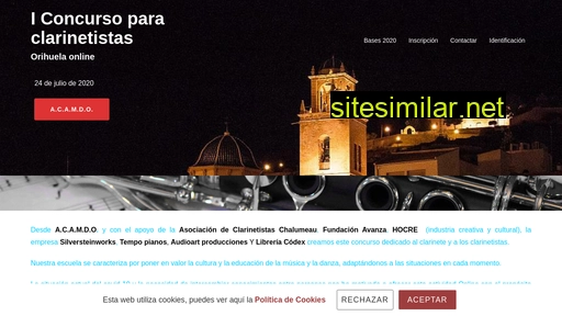 concursoclarinete.es alternative sites