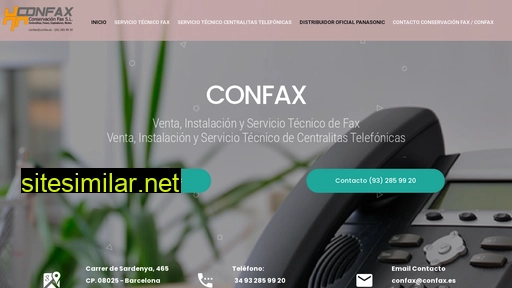 confax.es alternative sites