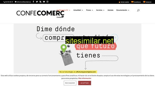 confecomerc.es alternative sites