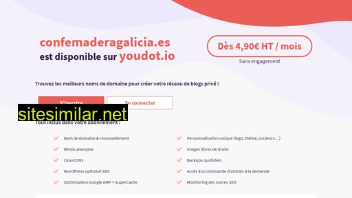 confemaderagalicia.es alternative sites