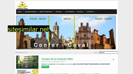 confercoval.es alternative sites