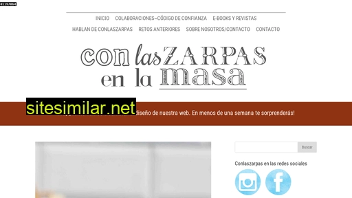 conlaszarpasenlamasa.es alternative sites