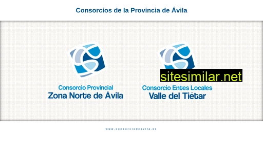 consorciodeavila.es alternative sites